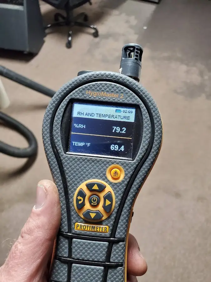 Moisture meter humidity assessment for Fire & Smoke Damage Restoration in Andalusia