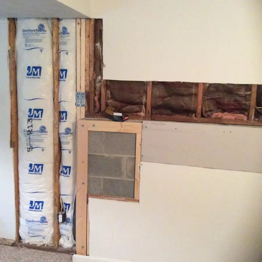 Wall insulation replacement during Odor Removal & Deodorization in Andalusia